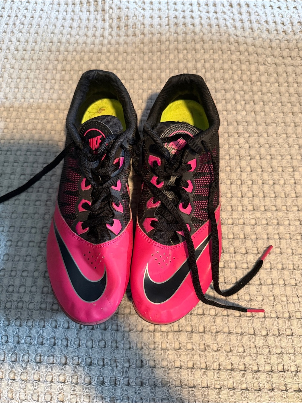 Women's Nike track and field spikes